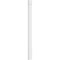 Ekena Millwork Plain PVC Pilaster w/Standard Capital & Base, 8"W x 96"H x 2"P PILP08X096SM01-2 - alternate 6